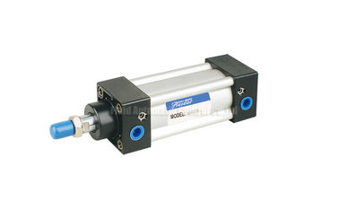 32 mm~200 mm ISO6431 Pneumatische luchtcilinder SI-40-50-PPV-A met magneet en luchtkussing